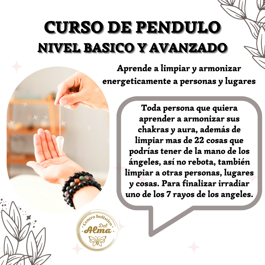 Curso Pendulo Nivel basico y avanzado