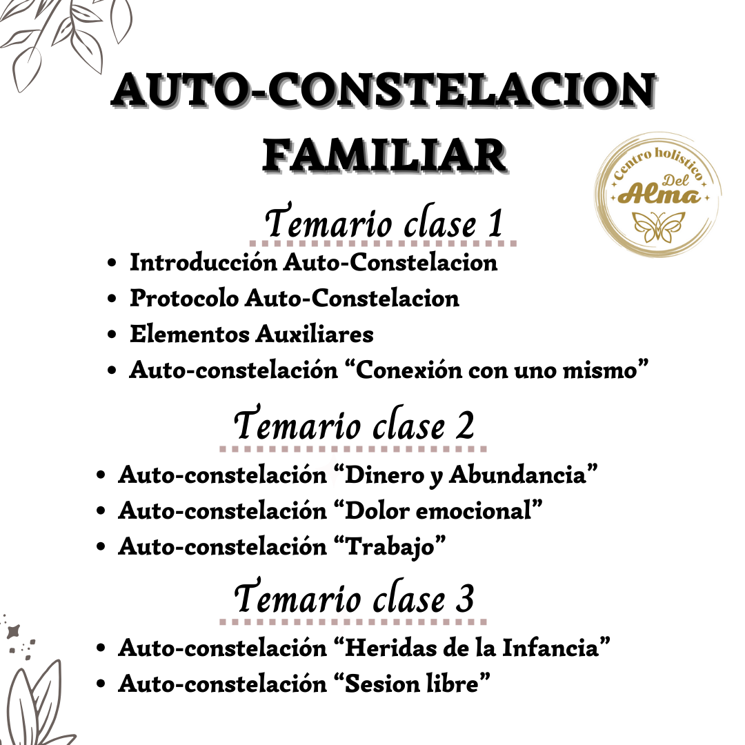 Curso Auto Constelacion Familiar