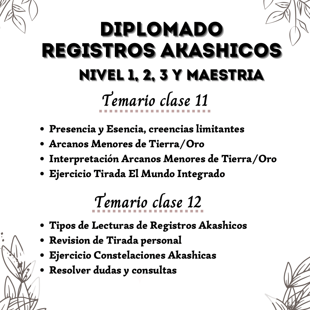 Diplomado Registros Akashicos