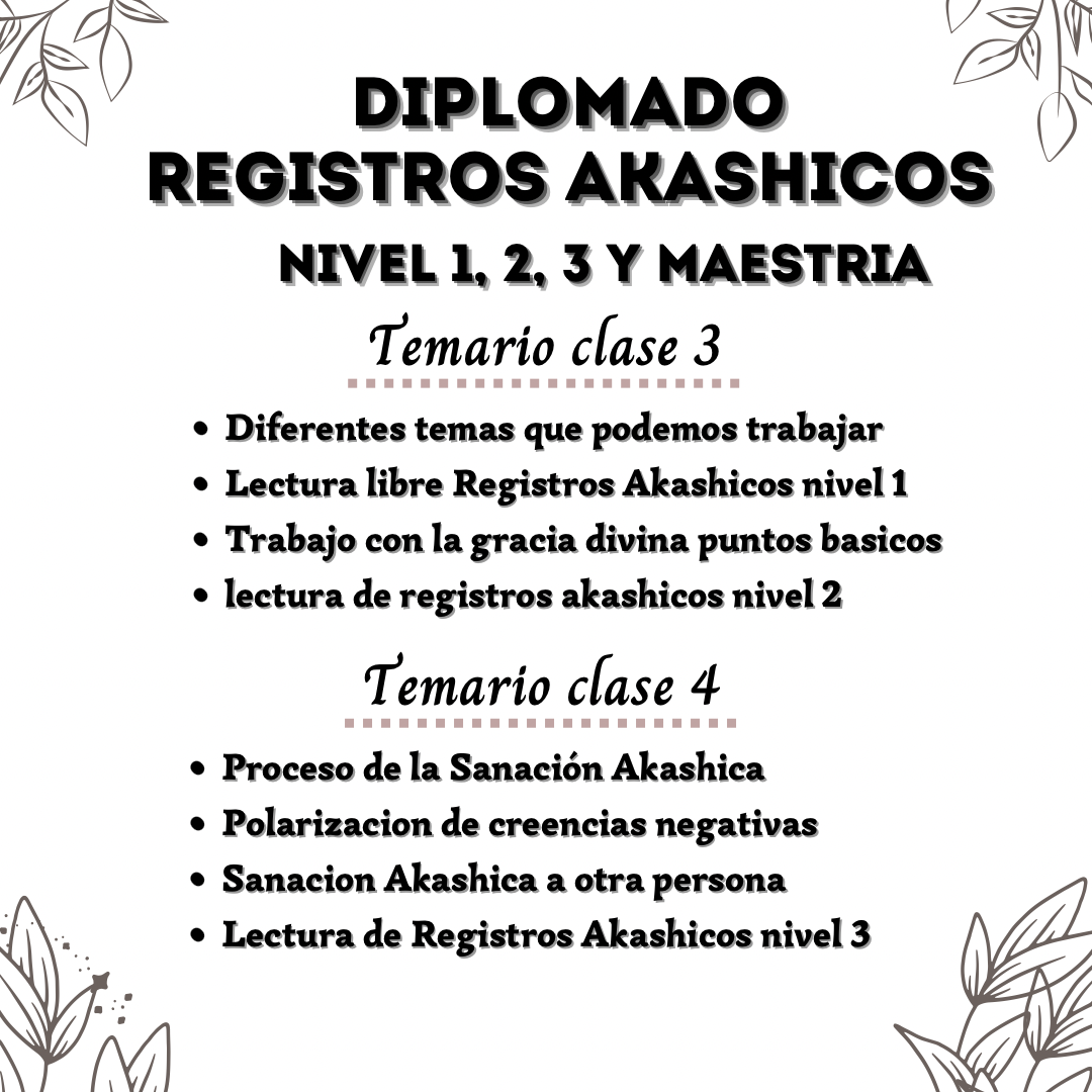 Diplomado Registros Akashicos