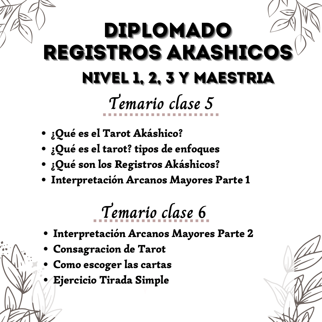 Diplomado Registros Akashicos